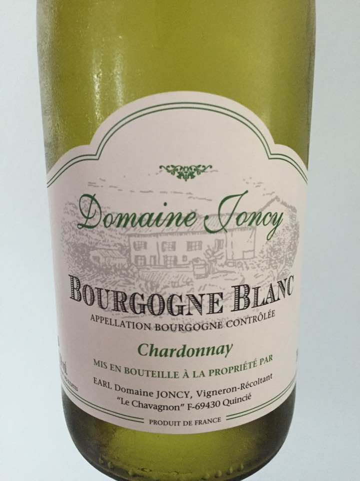 Domaine Joncy – Chardonnay 2016 – Bourgogne 